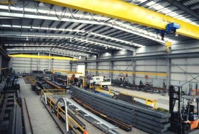 Structural steel fabrication